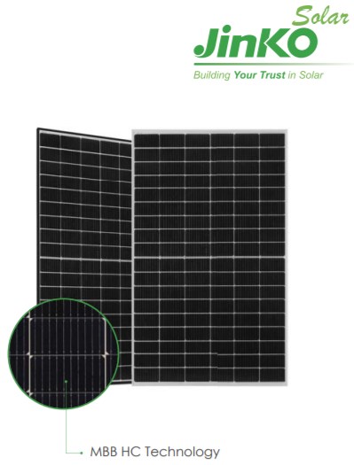 Jinko Solar_4053 Солнечная батарея Jinko Solar JKM405M-54HL4-(V) Купить с доставкой в Киеве и по Украине